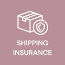 Shipping insurance against damage, loss and theft!