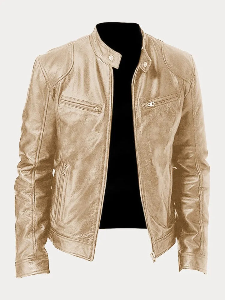 Lucas - Classic Leather Jacket