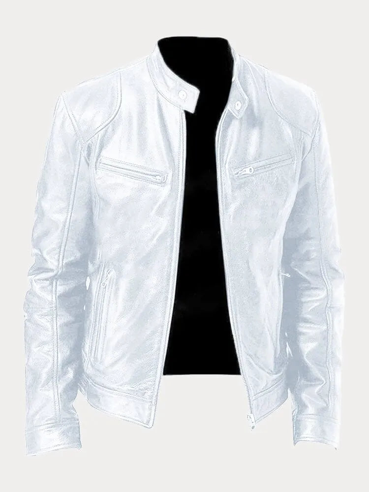 Lucas - Classic Leather Jacket