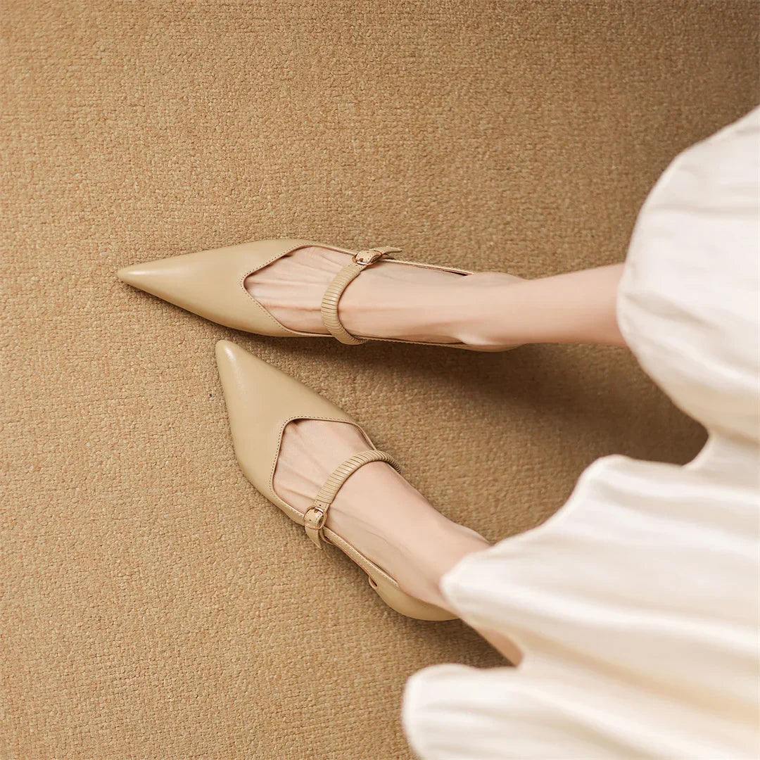 AVANI GENUINE LEATHER HEELS