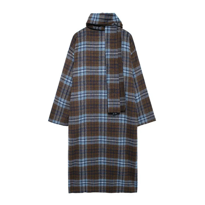 Eleanor | Plaid Wool Coat with Timeless Check Pattern for Women