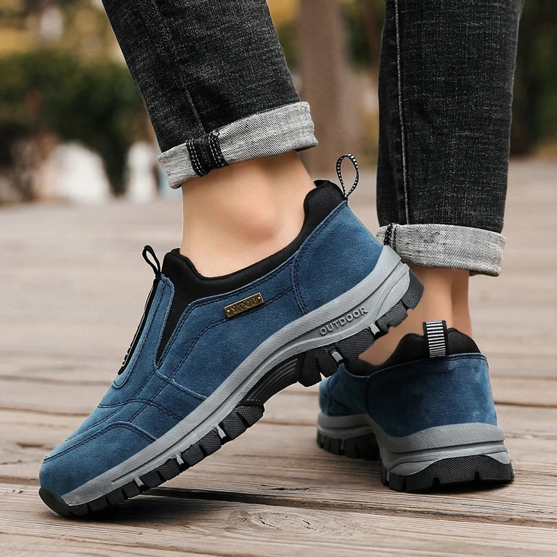 Hugh | Slip On Outdoor Shoes with Non Slip Grip Sole for Men