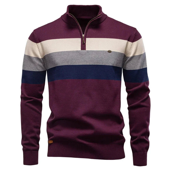 Neuhaus - Stylish Sweater With Stand-Up Collar