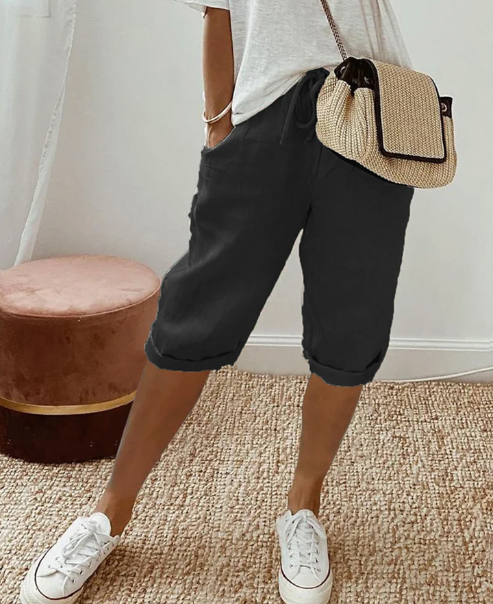 Sofia - Linen Trousers For Women