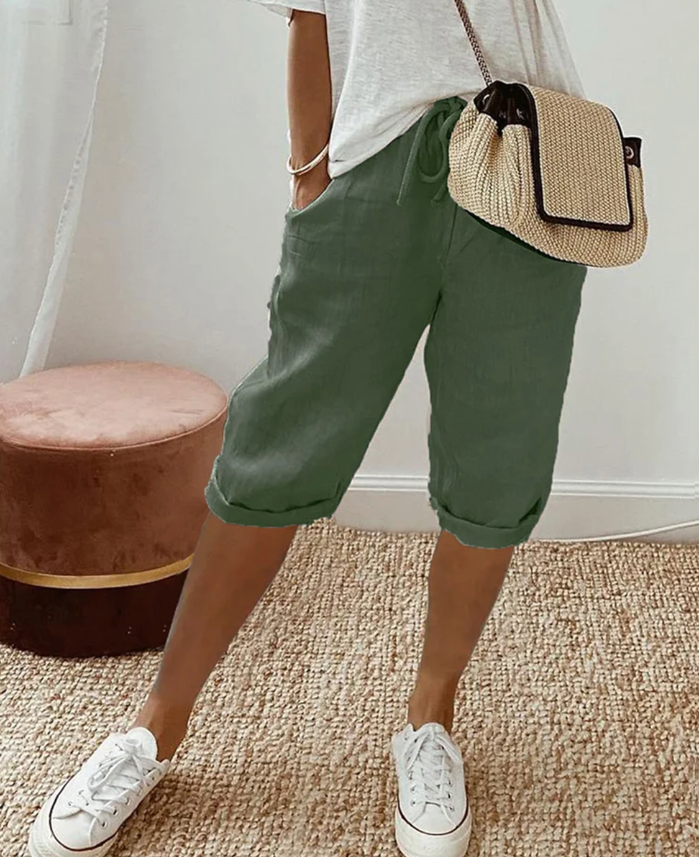 Sofia - Linen Trousers For Women