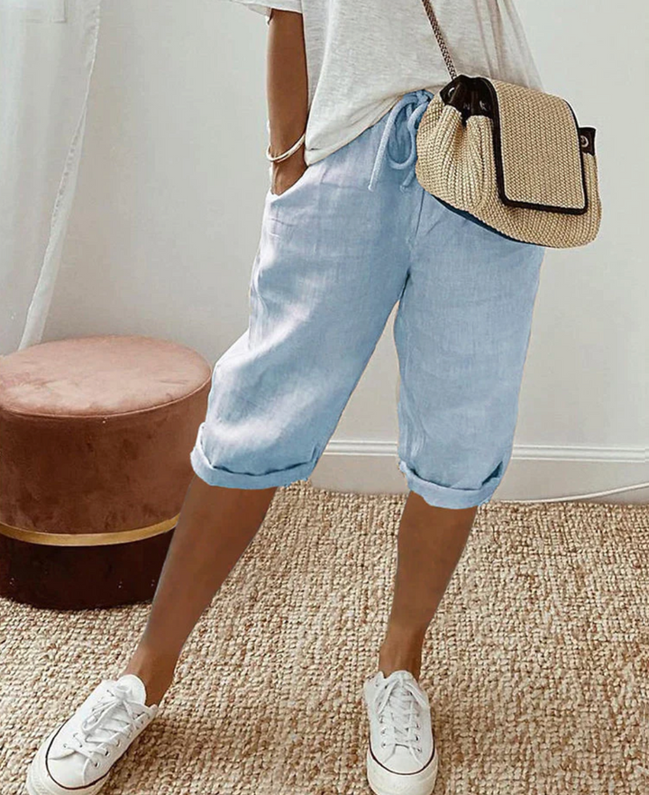 Sofia - Linen Trousers For Women