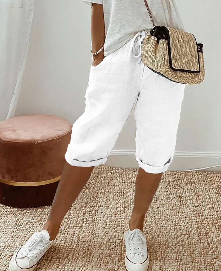 Sofia - Linen Trousers For Women