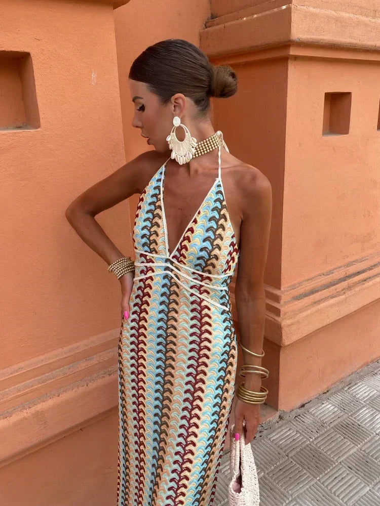 Dilara - Backless Maxi Dress