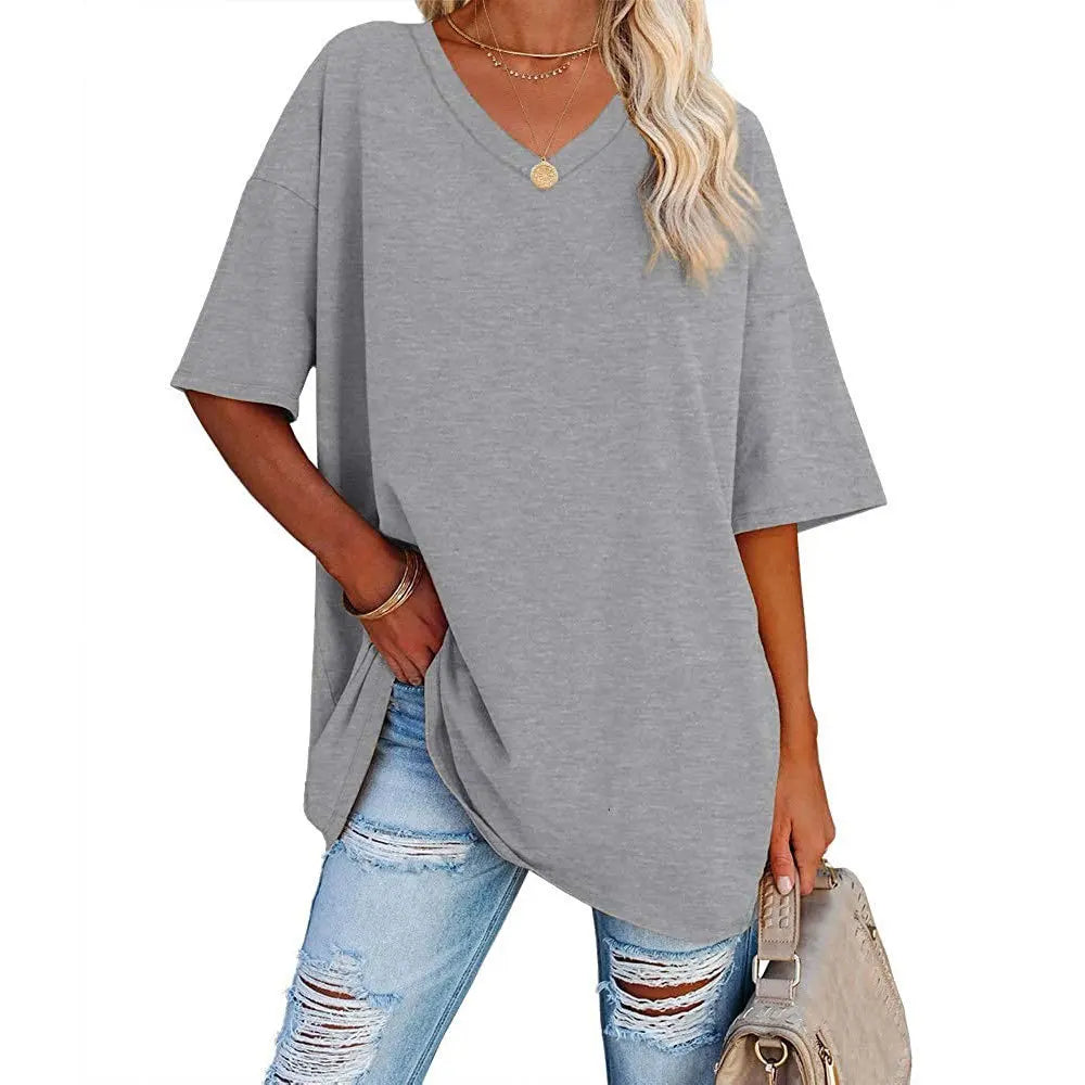 Elena - Comfortable Cotton T-Shirt
