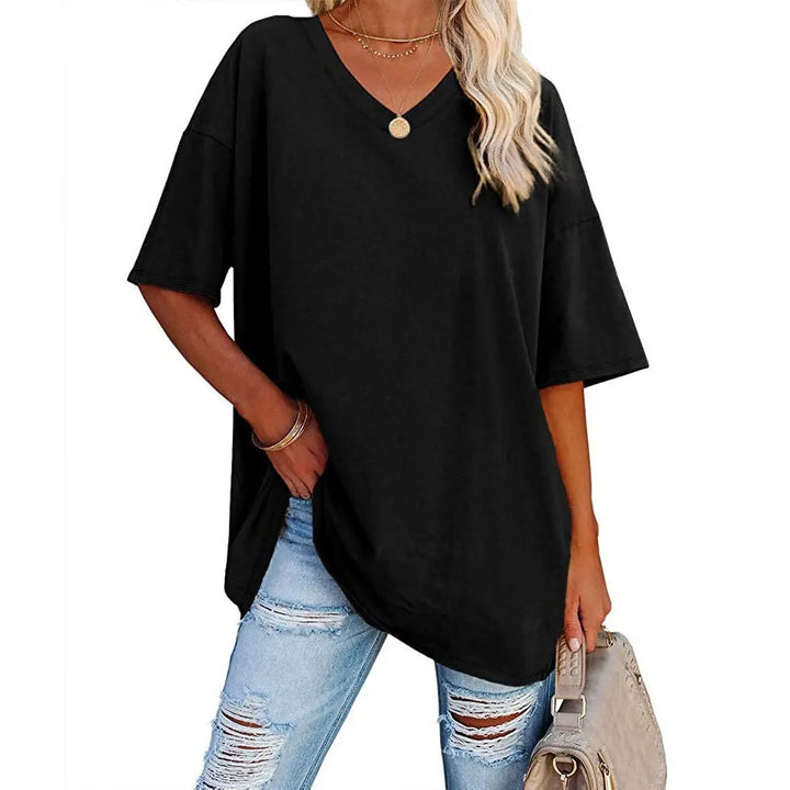 Elena - Comfortable Cotton T-Shirt