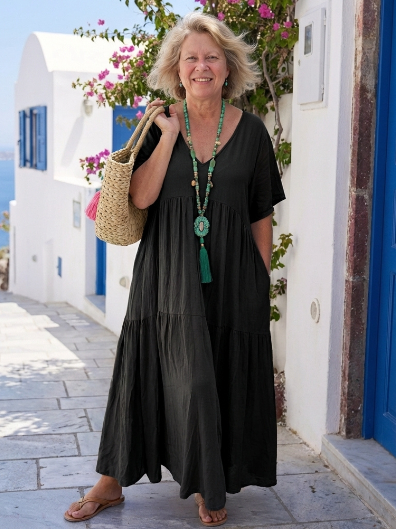 Linda | Relaxed Maxi Dress