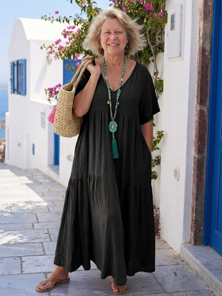 Linda | Relaxed Maxi Dress