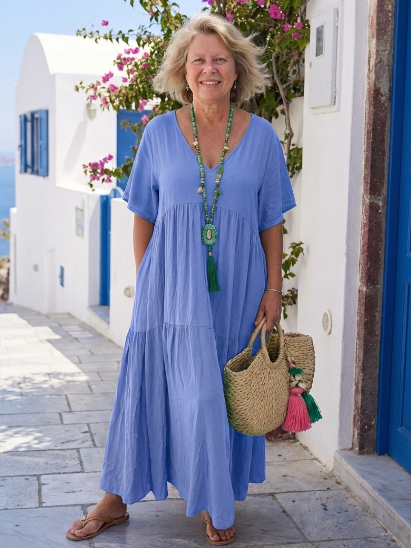 Linda | Relaxed Maxi Dress