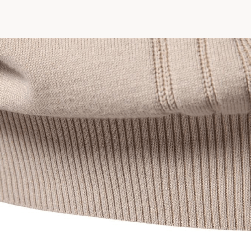 Northrow | Classic Knit Sweater with Plaid Pattern in Soft Cotton for Men