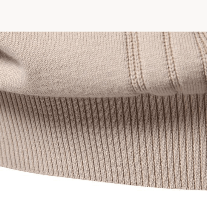 Northrow | Classic Knit Sweater with Plaid Pattern in Soft Cotton for Men