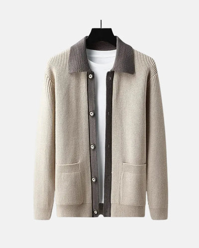 Vincent Button-Down Knit