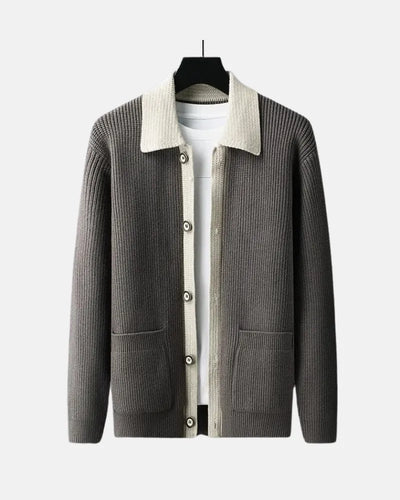 Vincent Button-Down Knit