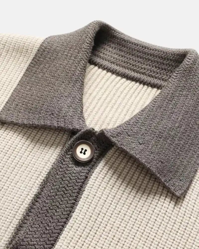 Vincent Button-Down Knit