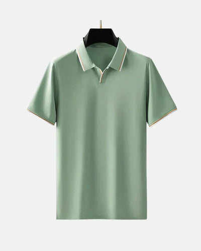 Vincenzo Prestige Silk Polo Shirt
