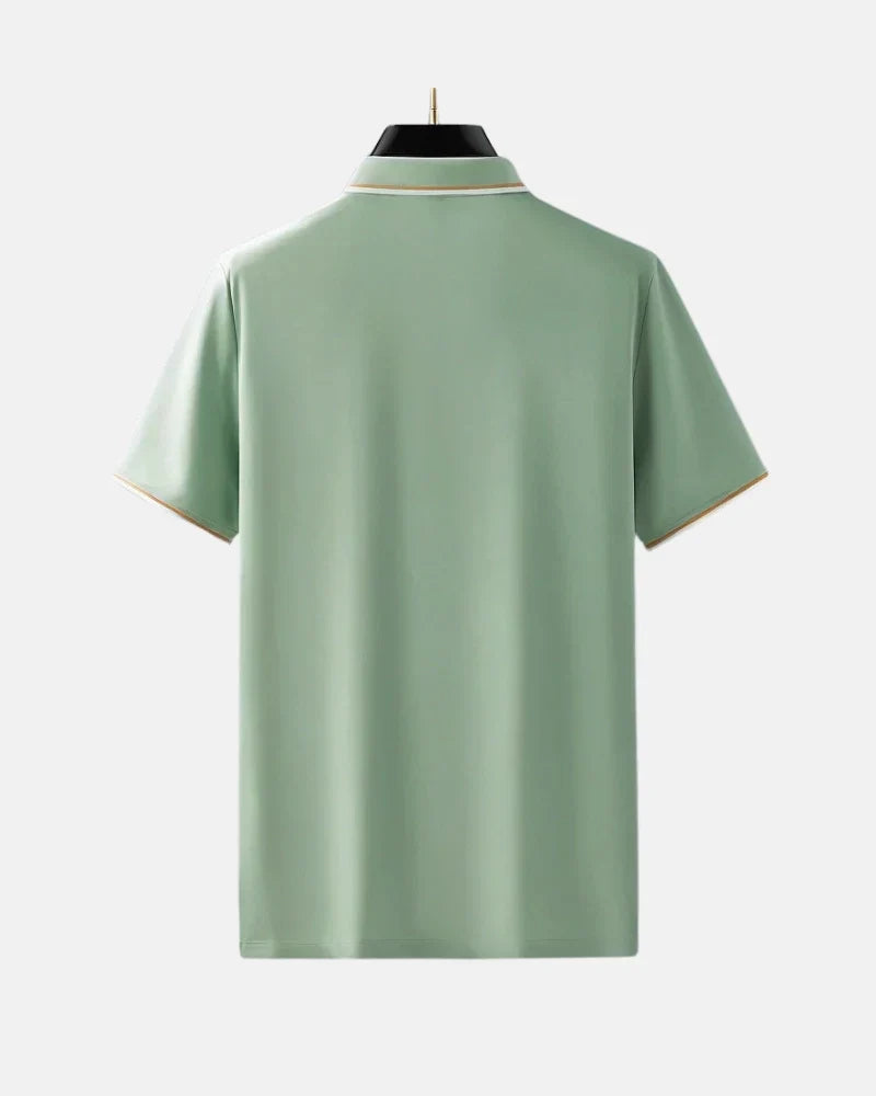 Vincenzo Prestige Silk Polo Shirt