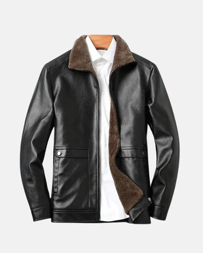Leandro Cazal Leather Jacket