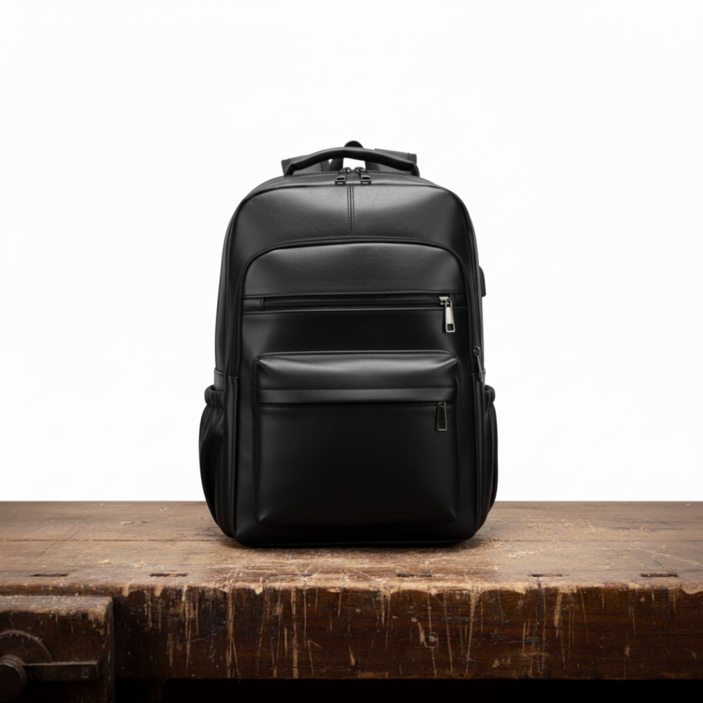 Theo Leather Backpack
