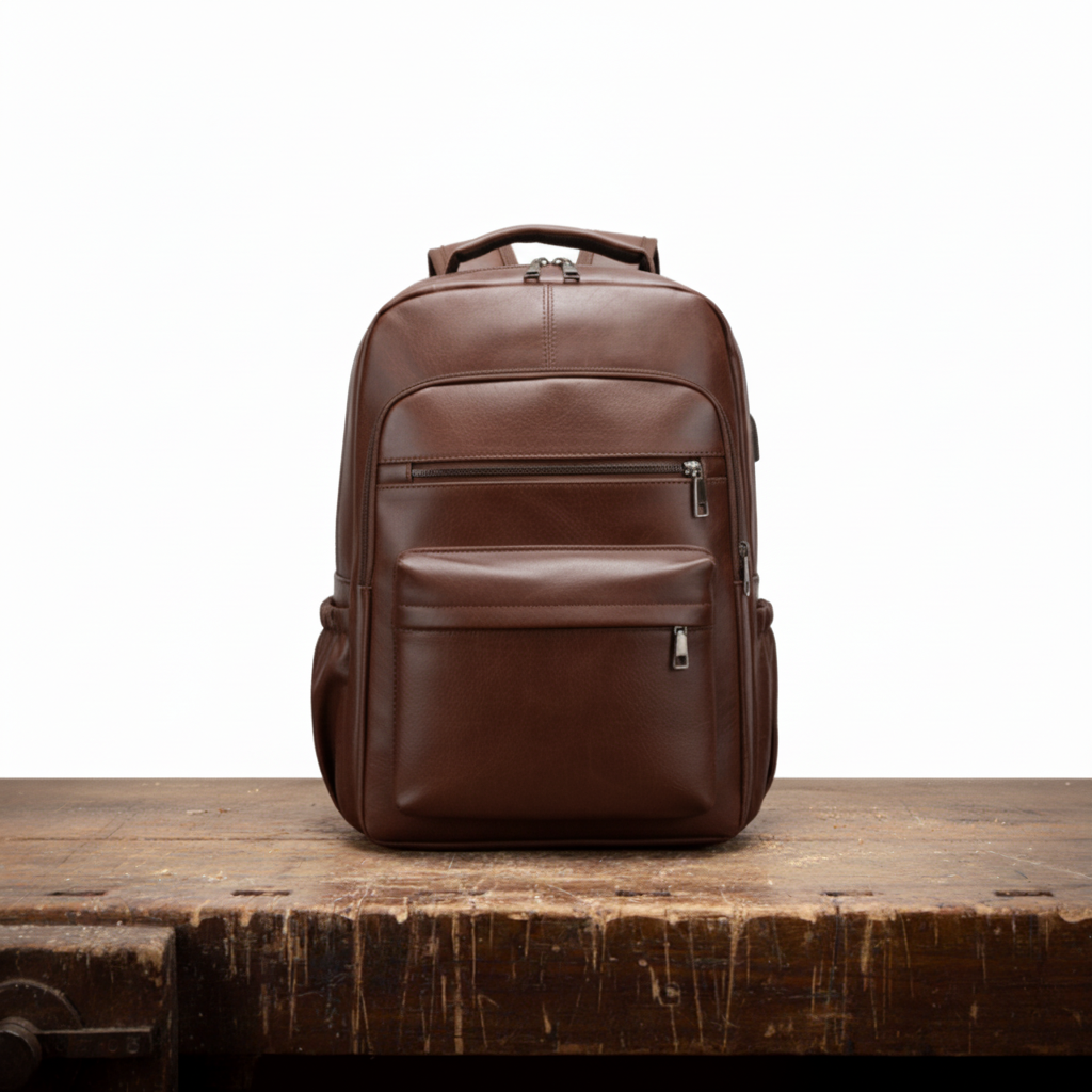Theo Leather Backpack
