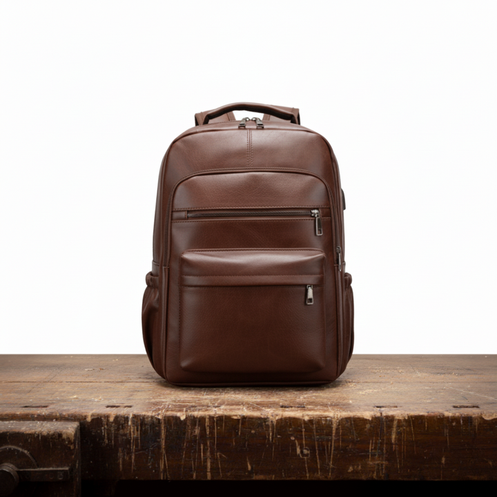 Theo Leather Backpack