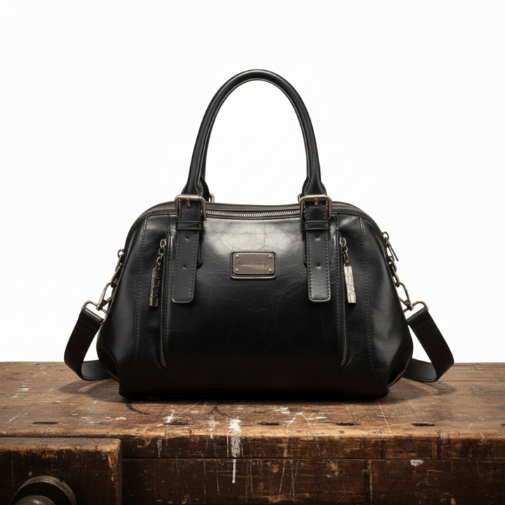 Red Luxury Bucket Bag