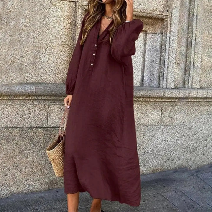 Elma - Cotton-Linen Dress