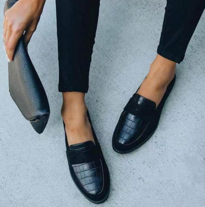 Classic Black Formal Shoes for Women