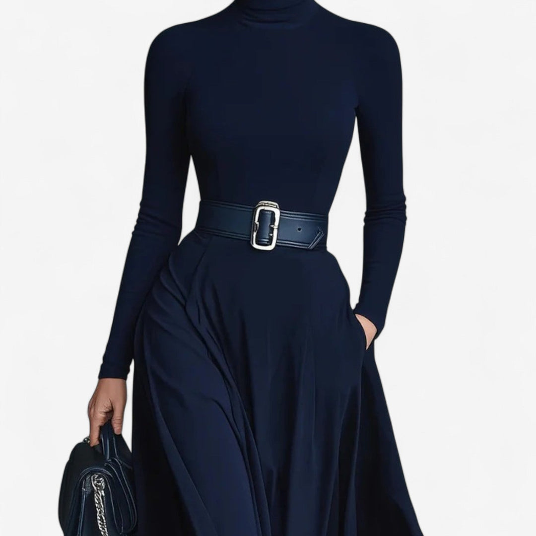 Vera - High Neck Maxi Dress