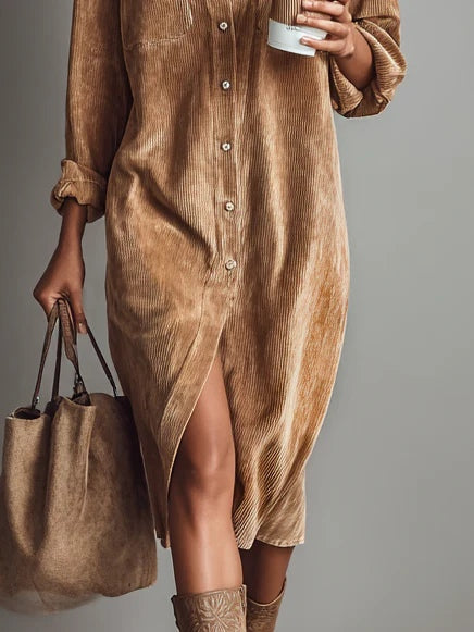 Elegant Casual Dress With A Relaxed Fit