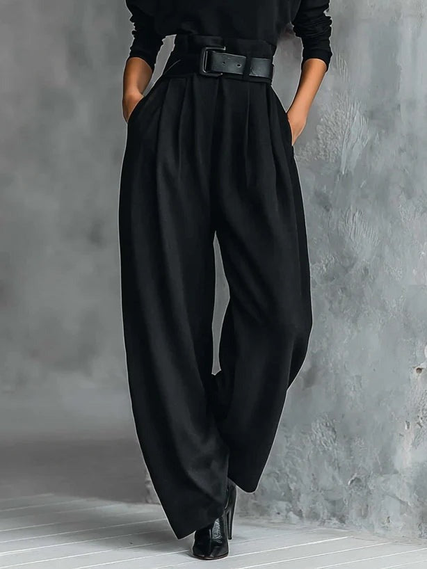 JULIET -Turtleneck &amp; Straight Leg Pants Set