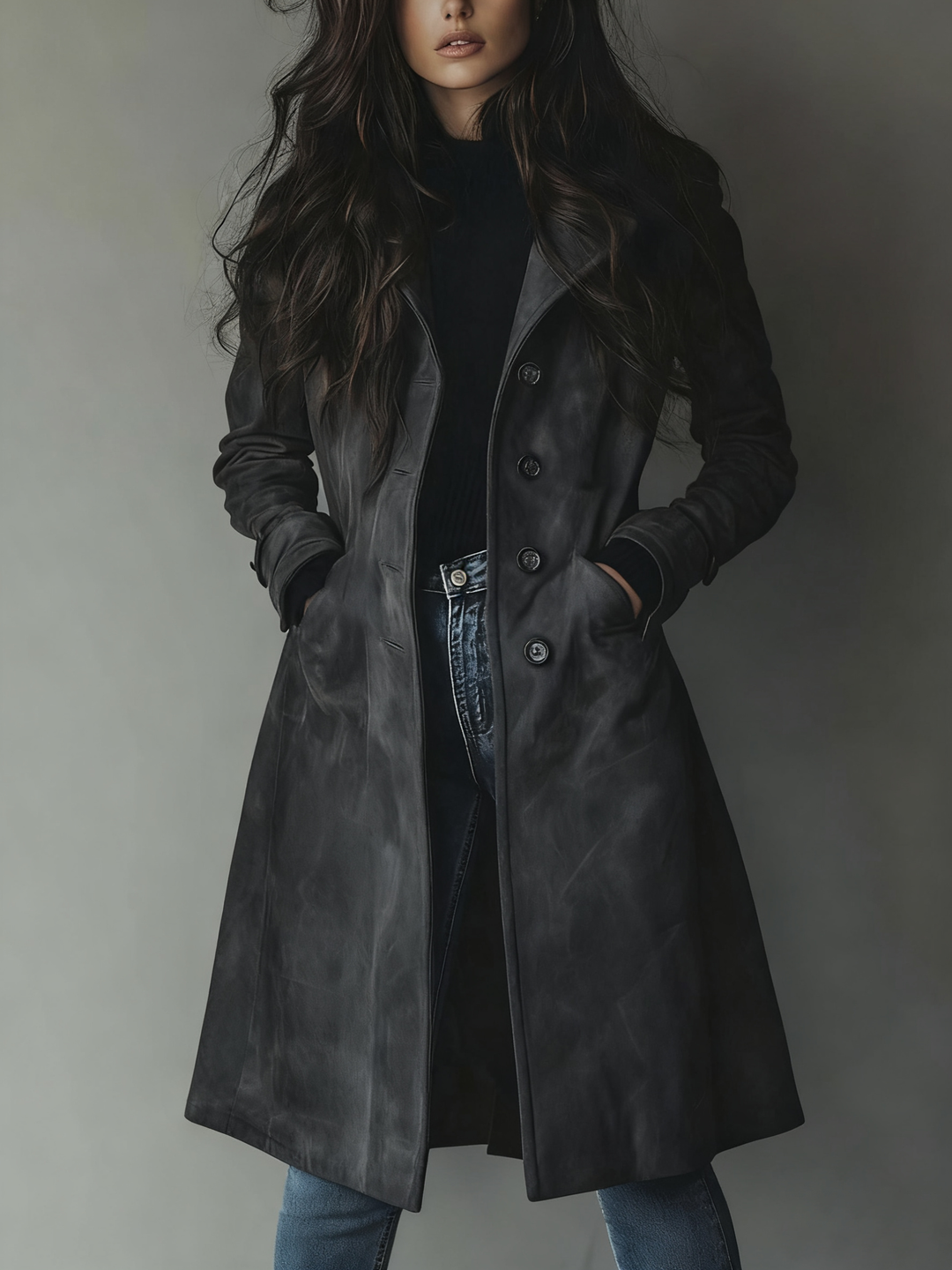 Ashbury | Vintage Trench Coat with Clean Classic Silhouette for Women