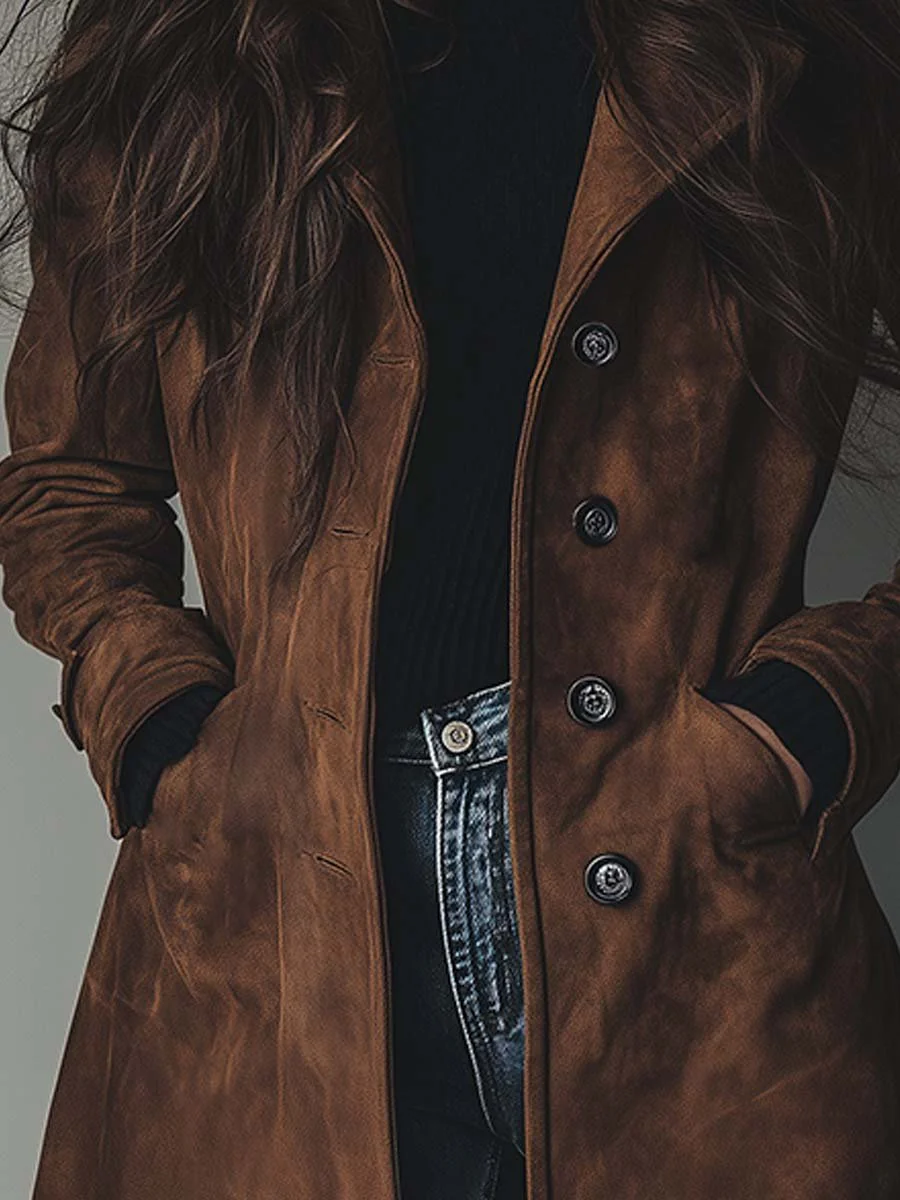 Ashbury | Vintage Trench Coat with Clean Classic Silhouette for Women
