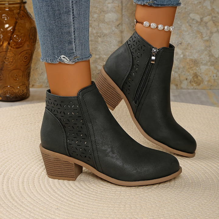 Talen | Comfortable Boots with Soft Structure and Neutral Tones for Women