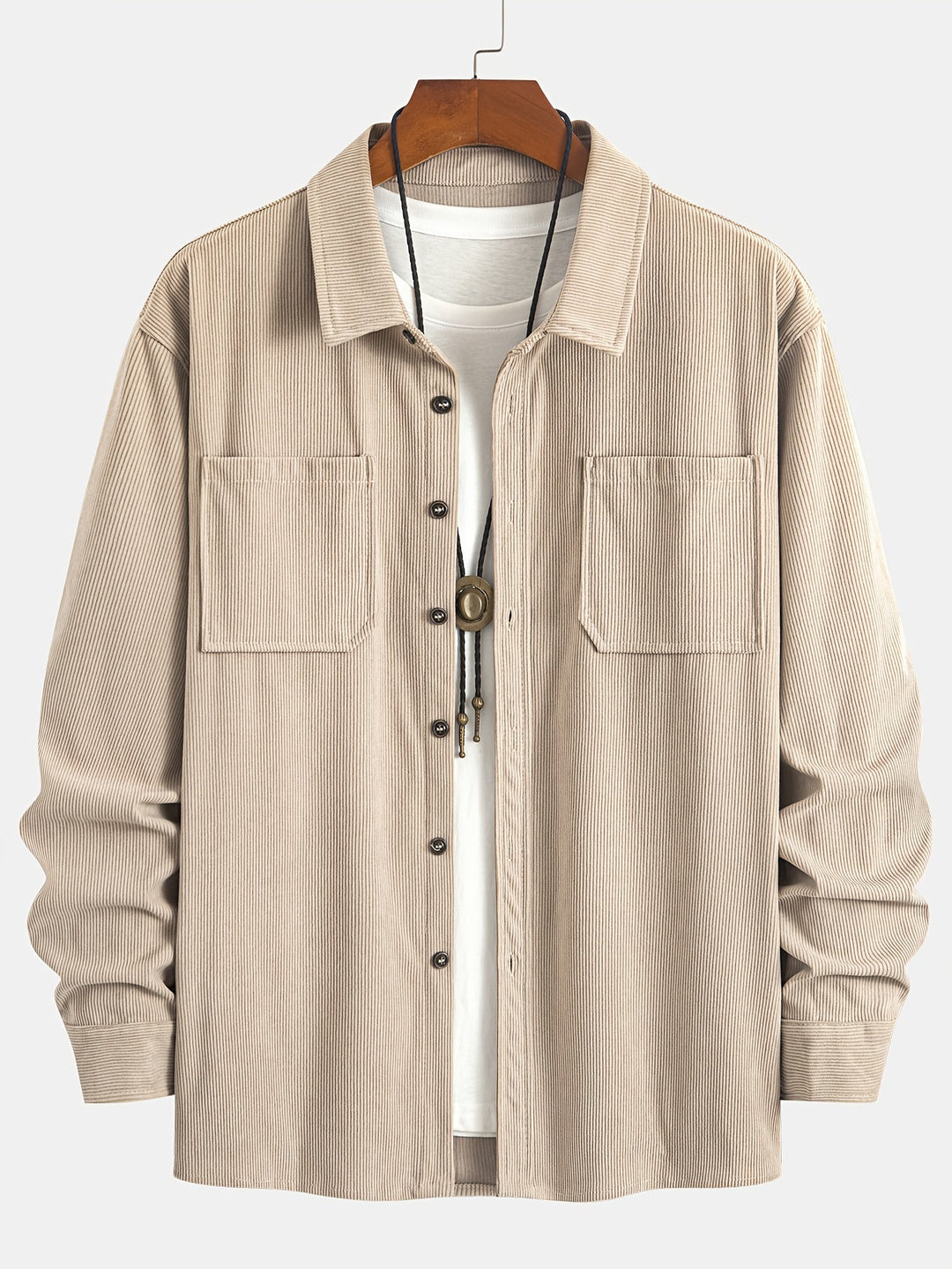 Bryce | Ribbed Textured Overshirt
