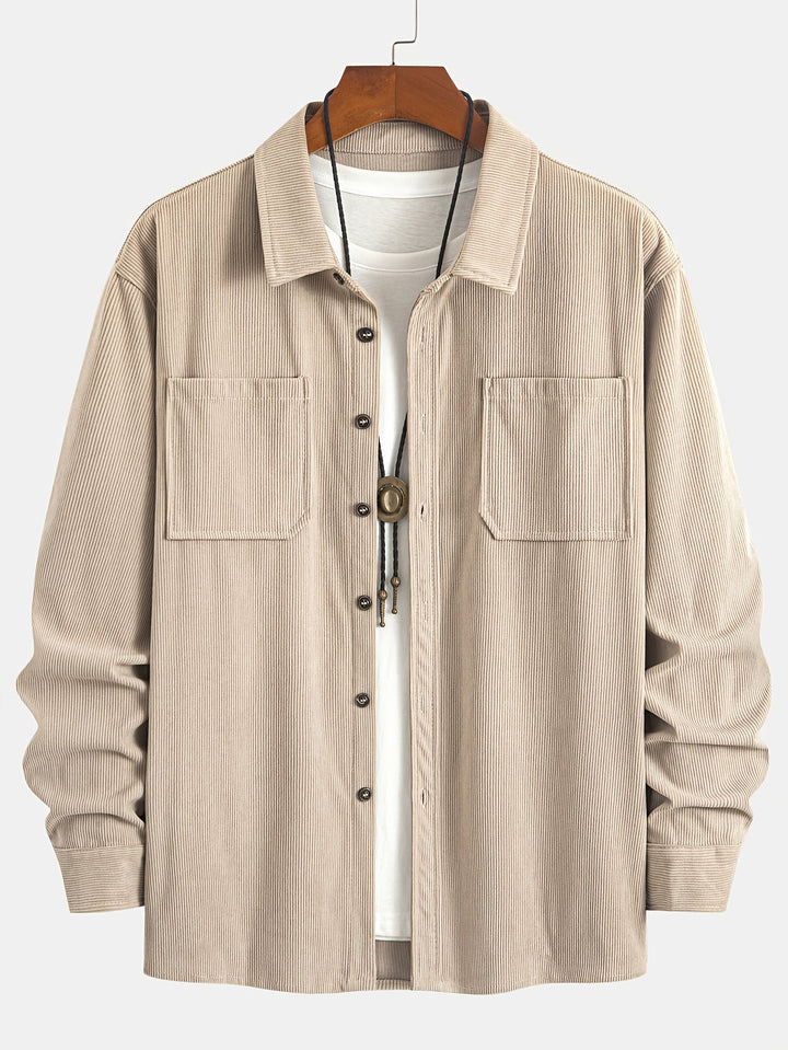 Bryce | Ribbed Textured Overshirt