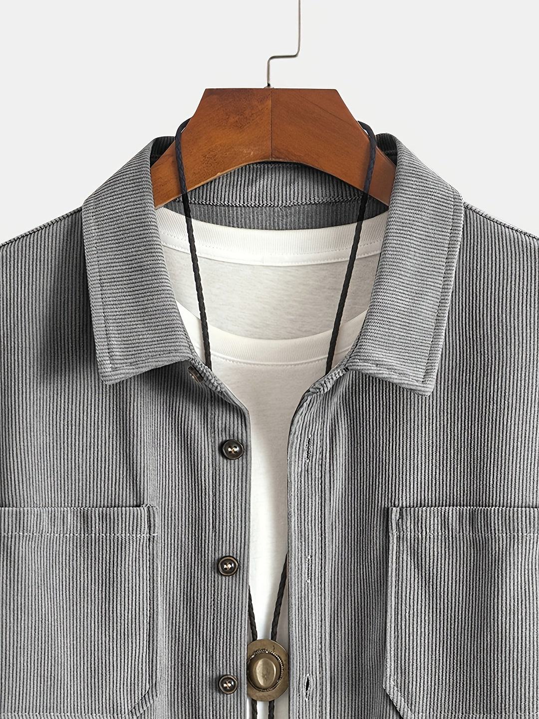 Bryce | Ribbed Textured Overshirt