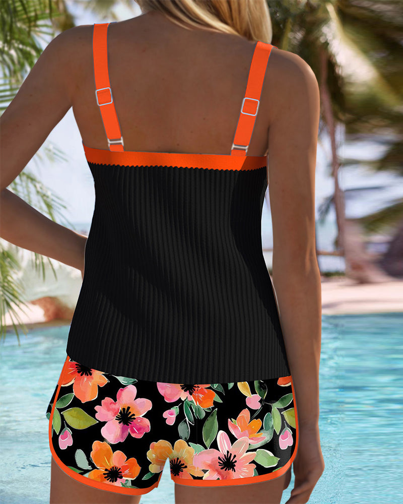 Zafina | Two-Piece Elegant Tankini Set