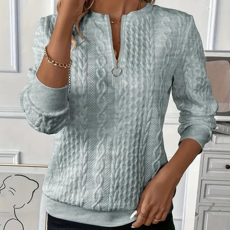 Lucia - Sweater With Zipper