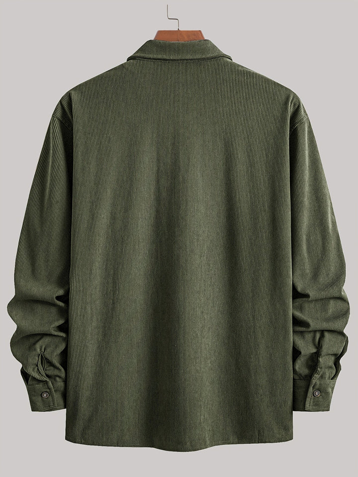 Bryce | Ribbed Textured Overshirt