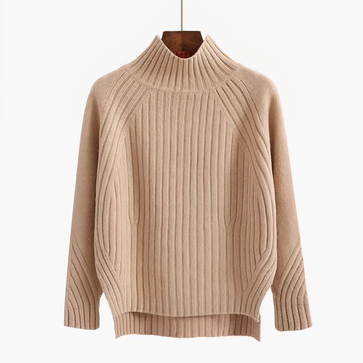 Amelia - Soft Ribbed Knit Sweater
