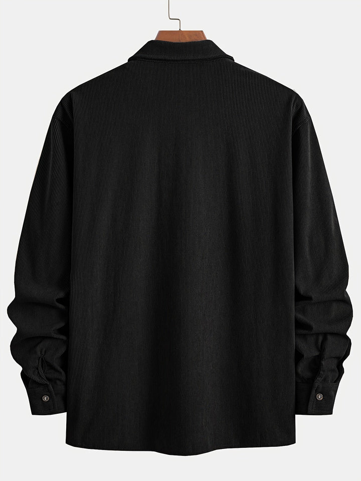Bryce | Ribbed Textured Overshirt