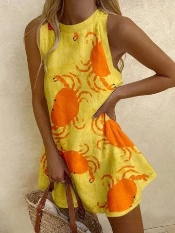 Adalee Linen Mini Dress