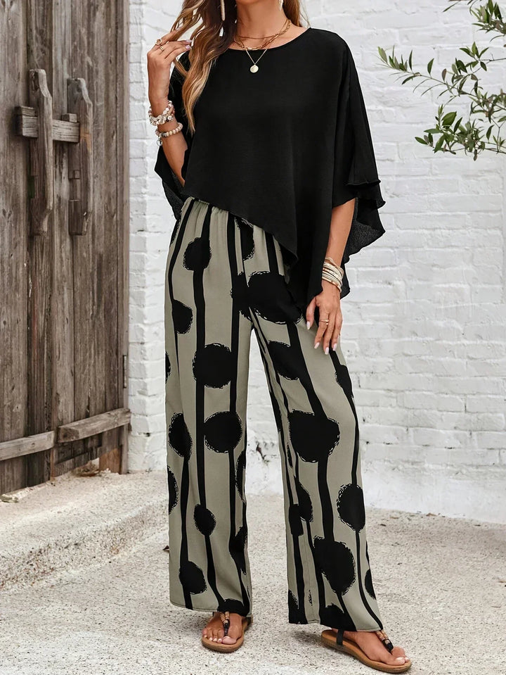 Kalliope | Two Piece Set with Comfortable Elastic Waistband for Women