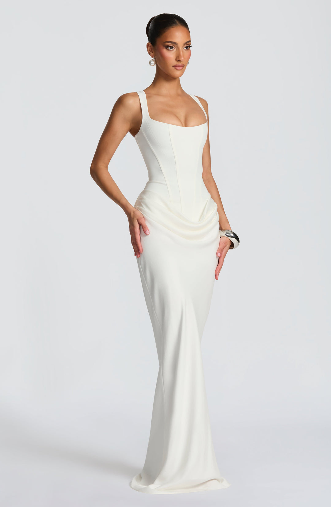 Luna - Square Neck Maxi Dress