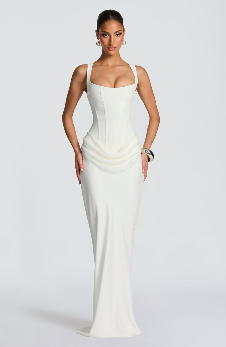 Luna - Square Neck Maxi Dress