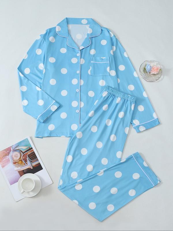Olivia | Soft Breathable Christmas Pyjama Set with Festive Print for Women